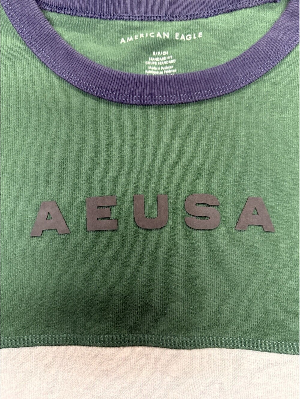 American Eagle Sweater Small/P/CH Striped